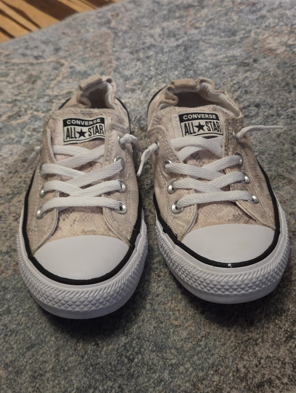 Converse Chuck Taylor All Star Shoreline Slip "Snake Print" Women's Size 8